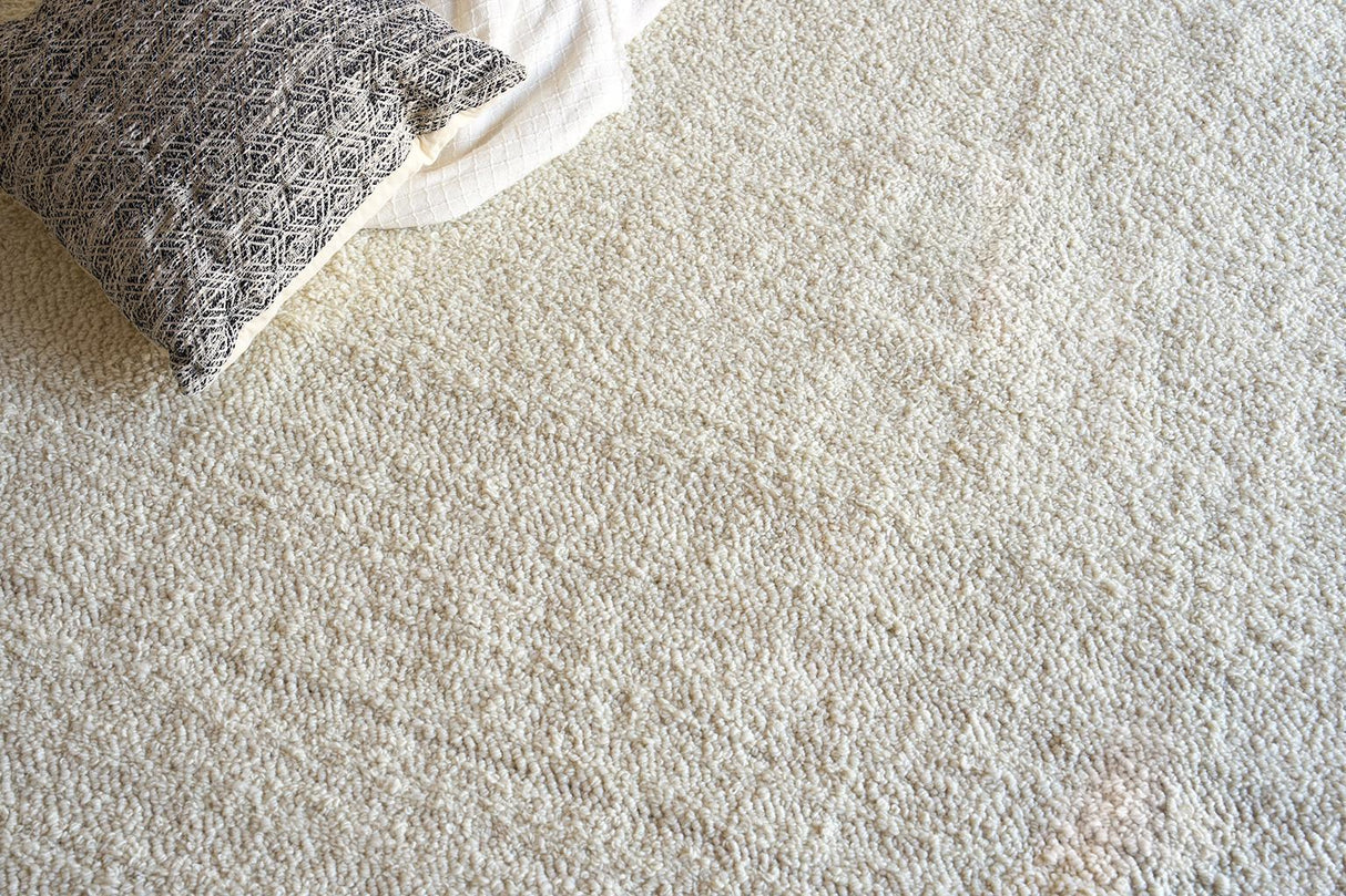 Exquisite Rugs Ferretti Handloomed New Zealand Wool 5753 Ivory 10' x 14' Area Rug