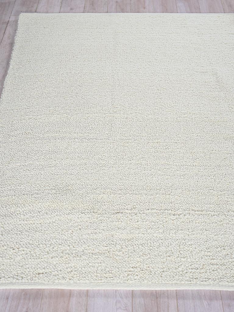 Exquisite Rugs Ferretti Handloomed New Zealand Wool 5753 Ivory 6' x 9' Area Rug