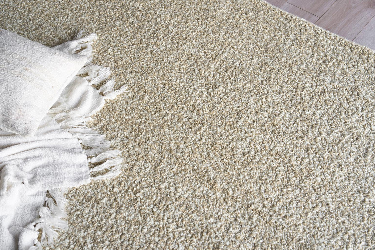 Exquisite Rugs Ferretti Handloomed New Zealand Wool 5754 Light Brown 12' x 15' Area Rug