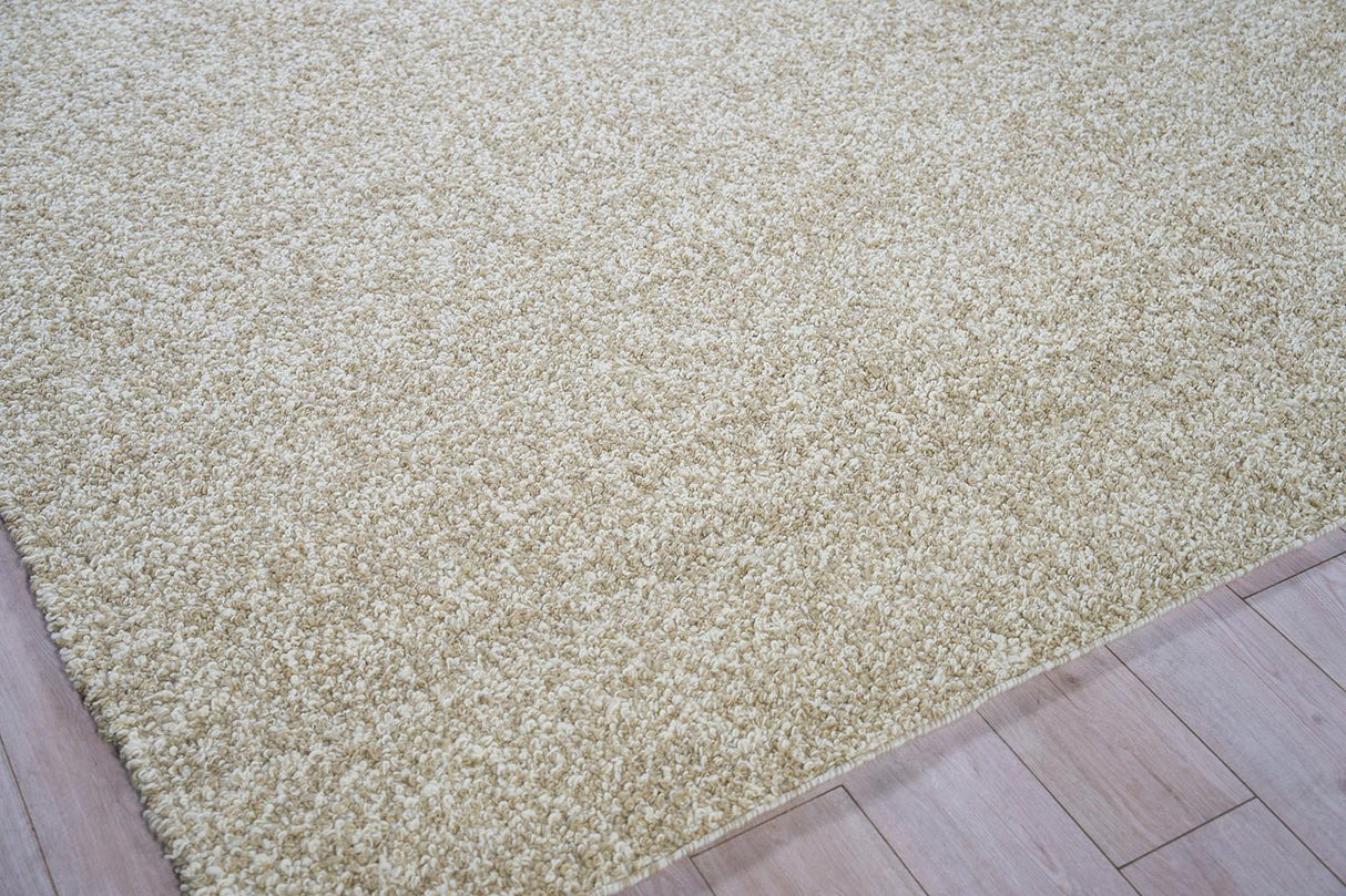 Exquisite Rugs Ferretti Handloomed New Zealand Wool 5754 Light Brown 12' x 15' Area Rug