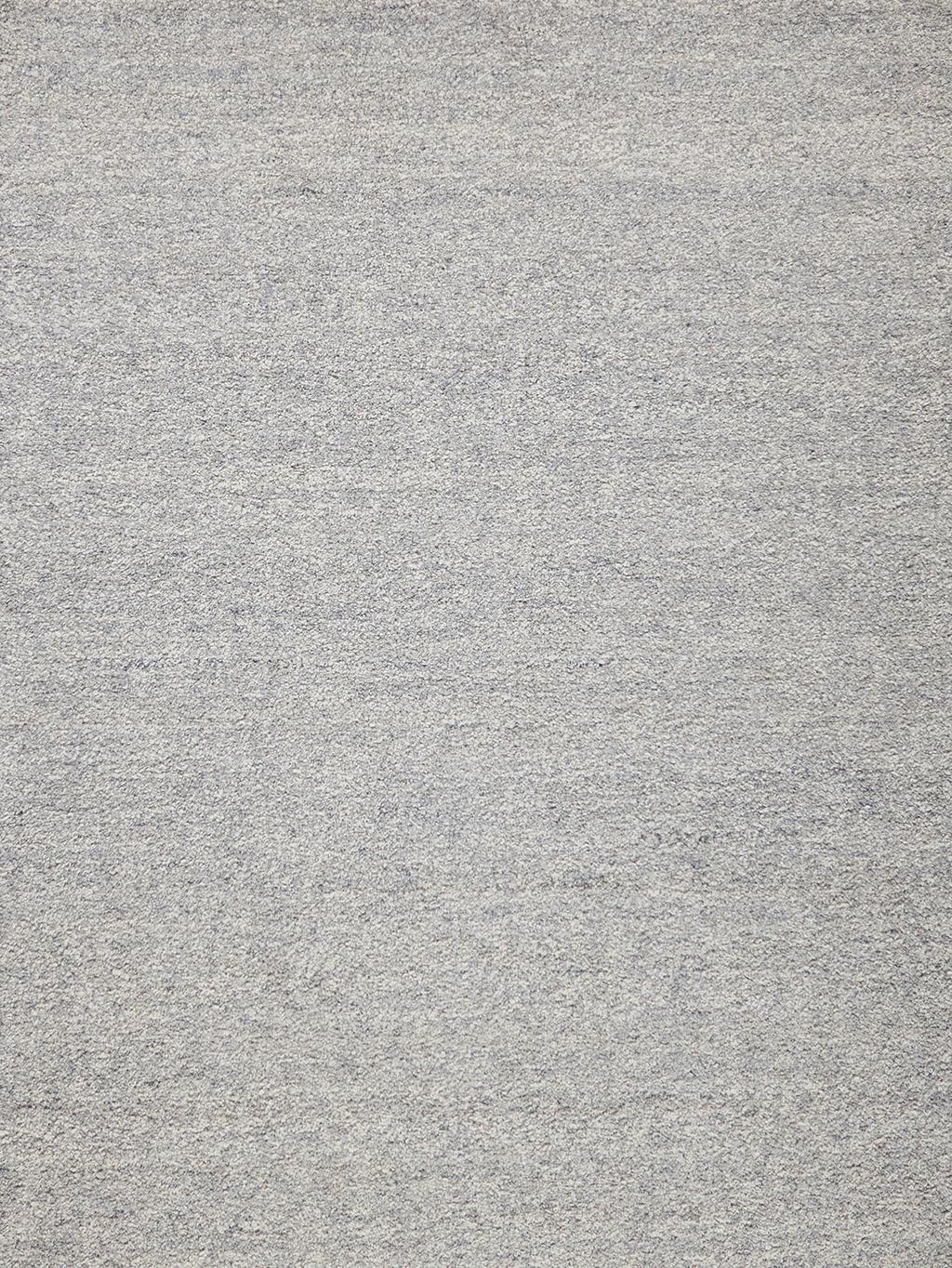 Exquisite Rugs Ferretti Handloomed New Zealand Wool 5755 Light Gray/Ivory 10' x 14' Area Rug