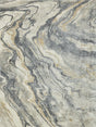 Exquisite Rugs Gianni Handloomed New Zealand Wool/Bamboo Silk 6648 Gray/Gold 10' x 14' Area Rug