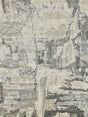 Exquisite Rugs Luxury Laureno Hand-knotted Bamboo Silk 6318 Ivory/Gray 8' x 10' Area Rug