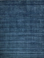 Exquisite Rugs Martelli Modern Handmade Shiny Nylon 6478 Navy 8' x 10' Area Rug