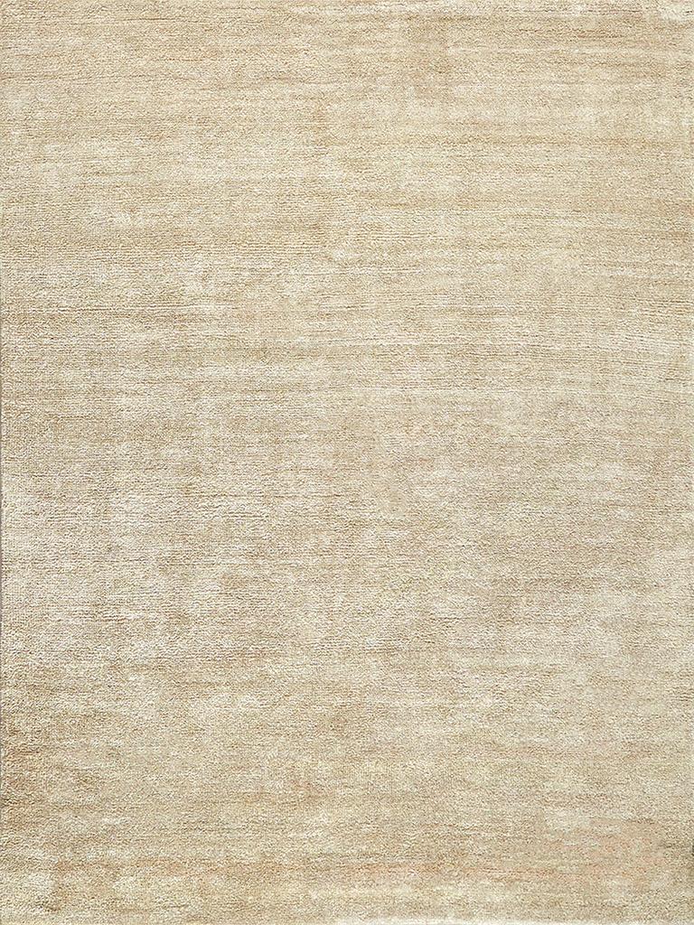 Exquisite Rugs Plush Hand-knotted Bamboo Silk/Wool 4633 Gold 14' x 10' Area Rug