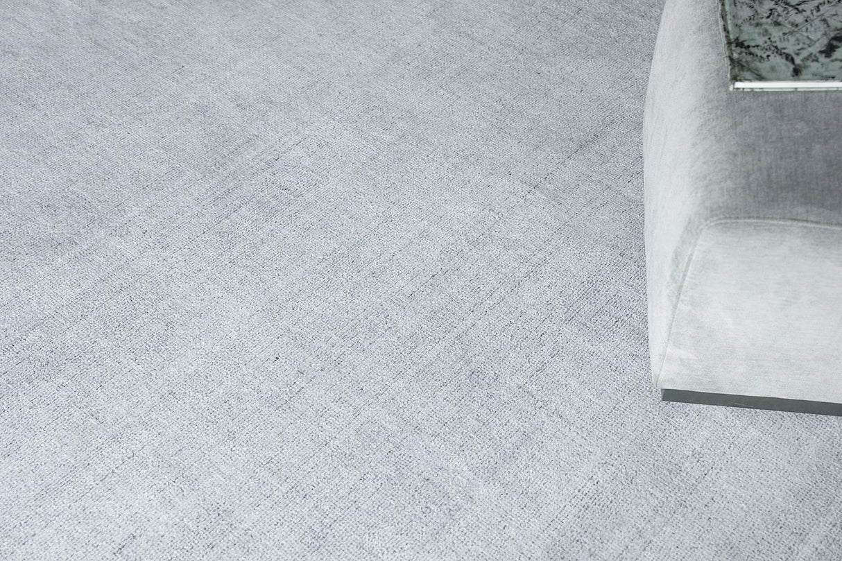 Exquisite Rugs Poliforma Handloomed Polyester 5918 Light Blue 10' x 14' Area Rug