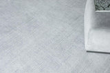 Exquisite Rugs Poliforma Handloomed Polyester 5918 Light Blue 10' x 14' Area Rug