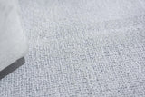Exquisite Rugs Poliforma Handloomed Polyester 5918 Light Blue 10' x 14' Area Rug