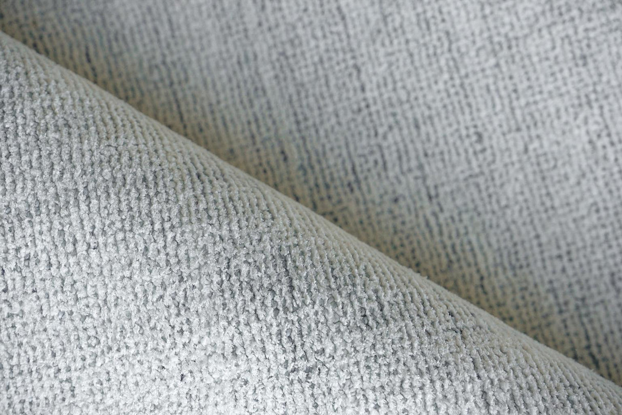 Exquisite Rugs Poliforma Handloomed Polyester 5918 Light Blue 8' x 10' Area Rug