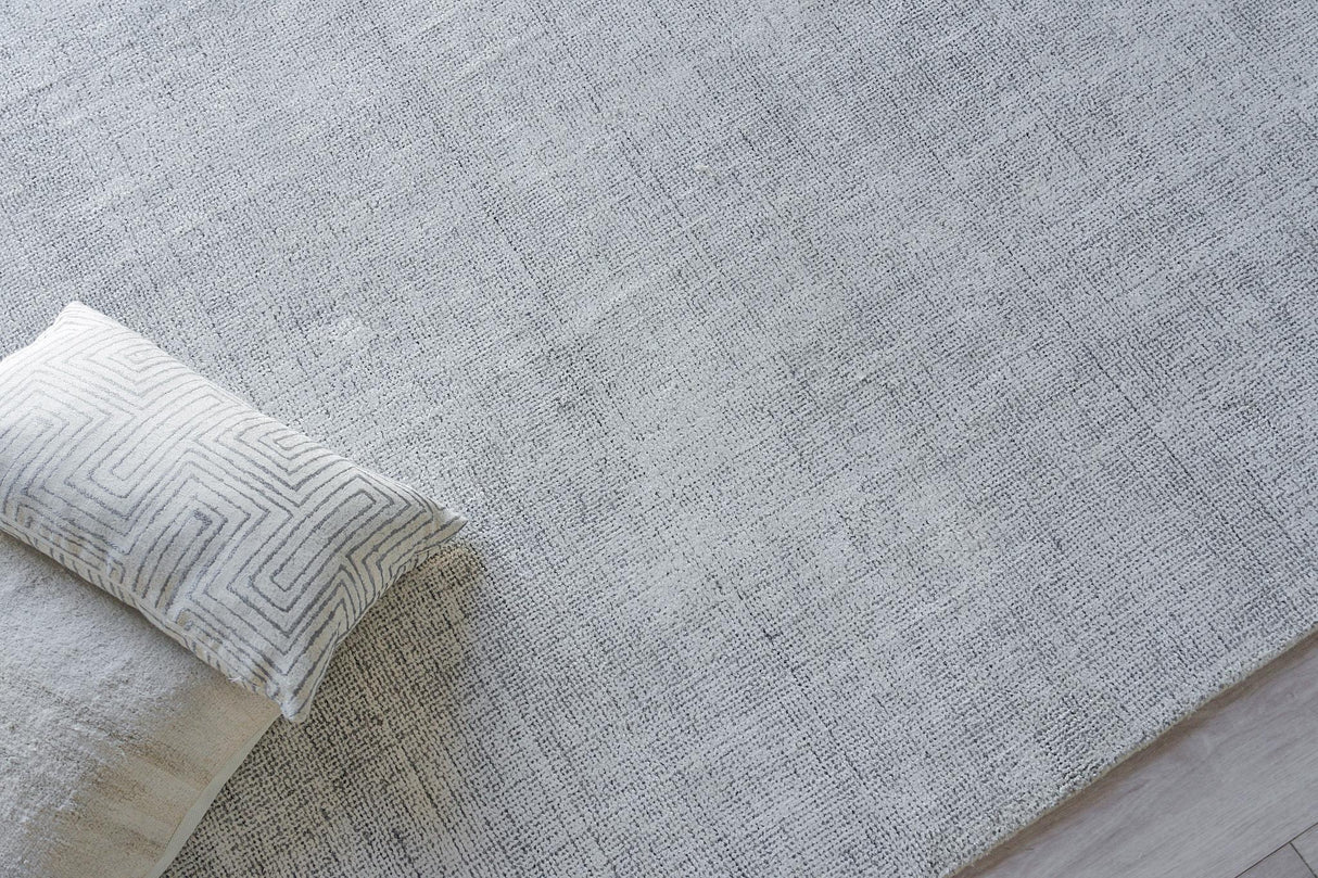 Exquisite Rugs Poliforma Handloomed Polyester 5926 Charcoal 10' x 14' Area Rug