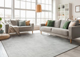 Exquisite Rugs Poliforma Handloomed Polyester 5926 Charcoal 10' x 8' Area Rug