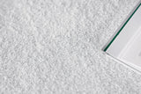 Exquisite Rugs Velutto Modern Handmade Nylon 6537 White 12' x 15' Area Rug