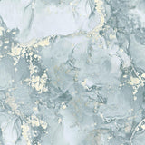 Brewster Home Fashions Grandin Light Blue Marbled Wallpaper