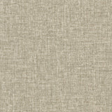 Brewster Home Fashions Larimore Light Brown Faux Fabric Wallpaper