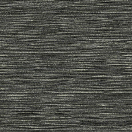 Brewster Home Fashions Hazen Black Shimmer Stripe Wallpaper