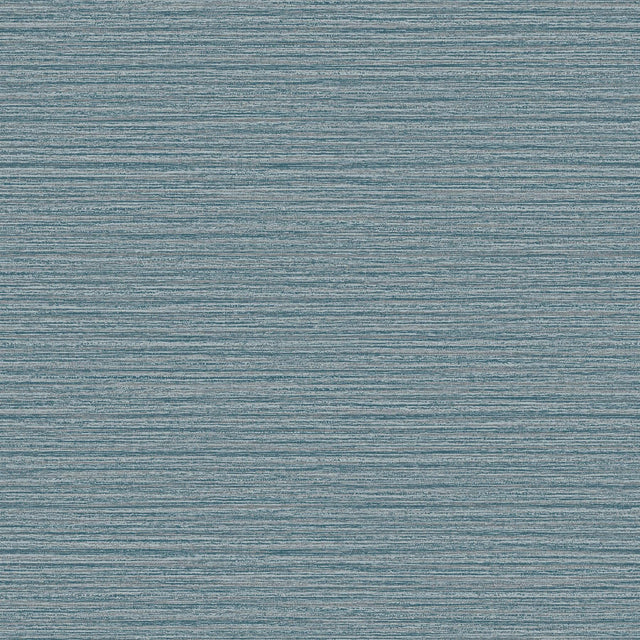 Brewster Home Fashions Hazen Blue Shimmer Stripe Wallpaper