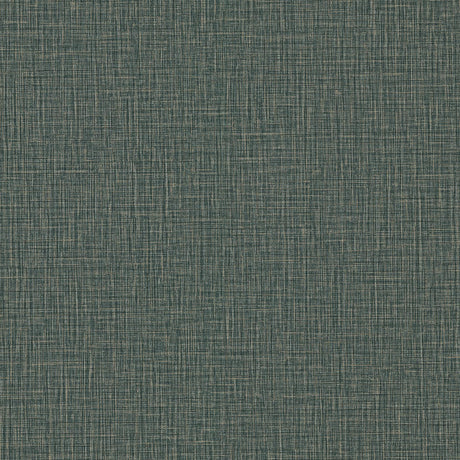 Brewster Home Fashions Eagen Sapphire Linen Weave Wallpaper