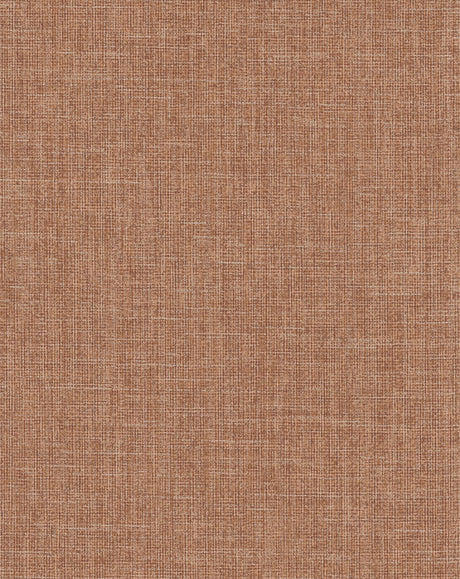 Brewster Home Fashions Broadwick Rust Faux Linen Wallpaper