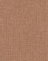 Brewster Home Fashions Broadwick Rust Faux Linen Wallpaper