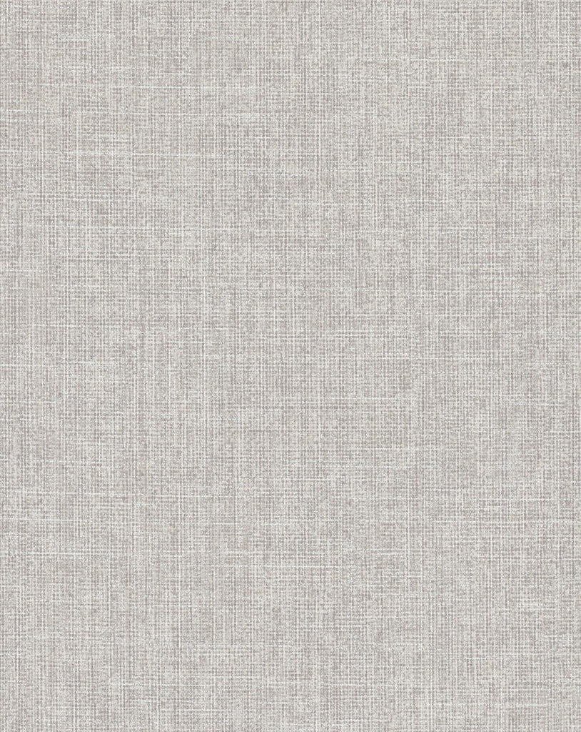 Brewster Home Fashions Broadwick Light Grey Faux Linen Wallpaper