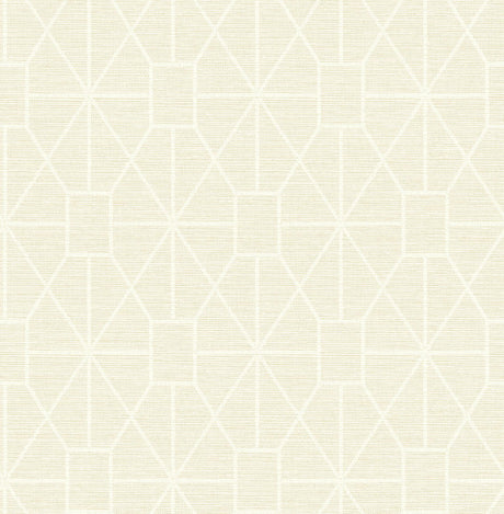 Brewster Home Fashions Stevenson Cream Trellis Wallpaper