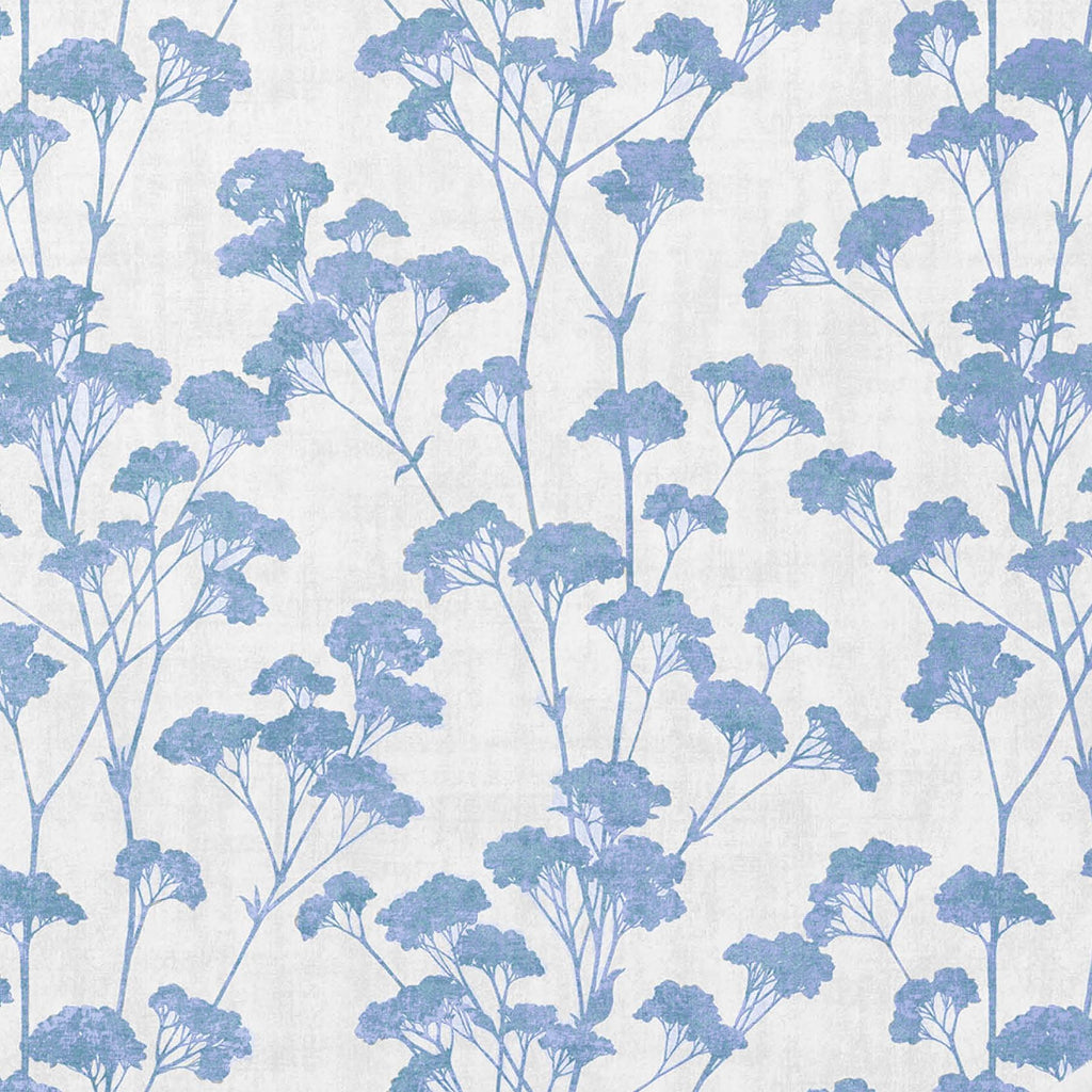 Brewster Home Fashions Sprig Blue Trail Wallpaper