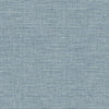Brewster Home Fashions Exhale Sky Blue Faux Grasscloth Wallpaper