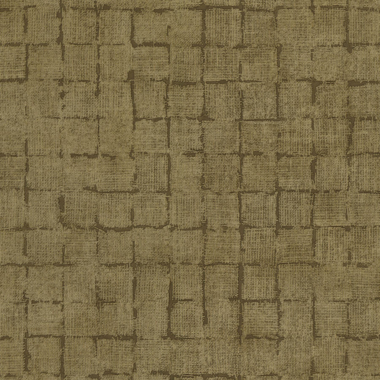 Brewster Home Fashions Blocks Chestnut Checkered Wallpaper