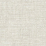 Brewster Home Fashions Tuckernuck Neutral Faux Linen Wallpaper