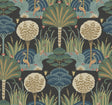 A-Street Prints Mandeville Multicolor Tropical Paradise Wallpaper by Scott Living