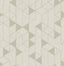 A-Street Prints Fairbank Champagne Linen Geometric Wallpaper by Scott Living