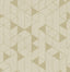A-Street Prints Fairbank Gold Linen Geometric Wallpaper by Scott Living