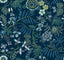 A-Street Prints Marilyn Dark Blue Floral Trail Wallpaper by Scott Living
