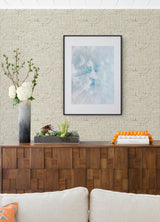 A-Street Prints Trippet Light Brown Zen Waves Wallpaper by Scott Living