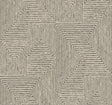 A-Street Prints Mortenson Taupe Geometric Wallpaper by Scott Living