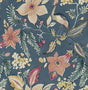 A-Street Prints Crestwood Blue Crowned Crane Wallpaper by Scott Living