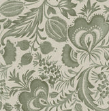 A-Street Prints Culver Moss Jacobean Wallpaper by Scott Living