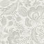 A-Street Prints Culver Grey Jacobean Wallpaper by Scott Living