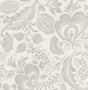 A-Street Prints Culver Grey Jacobean Wallpaper by Scott Living