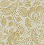 A-Street Prints Culver Mustard Jacobean Wallpaper by Scott Living