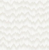 A-Street Prints Holmby Bone Brushstroke Zigzag Wallpaper by Scott Living