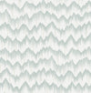 A-Street Prints Holmby Seafoam Brushstroke Zigzag Wallpaper By Scott Living