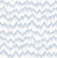 A-Street Prints Holmby Light Blue Brushstroke Zigzag Wallpaper by Scott Living