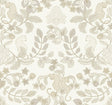 A-Street Prints Getty Cream Jungle Damask Wallpaper by Scott Living