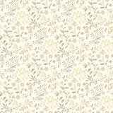 Brewster Home Fashions Tarragon Honey Dainty Meadow Wallpaper