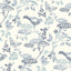 Brewster Home Fashions Malmo Blue Trail Wallpaper