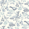 Brewster Home Fashions Malmo Blue Trail Wallpaper