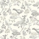 Brewster Home Fashions Malmo Black Trail Wallpaper