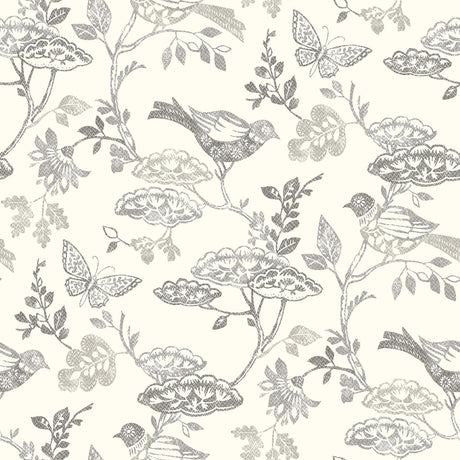 Brewster Home Fashions Malmo Black Trail Wallpaper