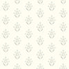 Brewster Home Fashions Kova Light Blue Floral Crest Wallpaper